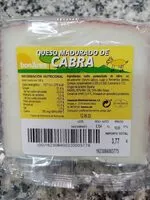 Mängden socker i Queso madurado de cabra