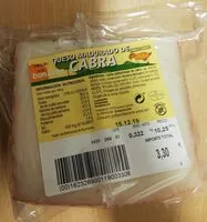 Mängden socker i Queso madurado de cabra