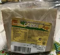 Mängden socker i Queso madurado de cabra