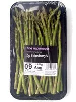 Mängden socker i (Barcode clash) Sainsbury's fine asparagus / M&S chicken