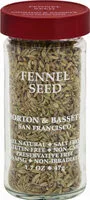 Mängden socker i Fennel Seed