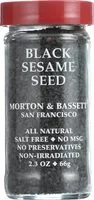 Mängden socker i Black sesame seed