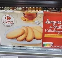 Mängden socker i Langues de chat