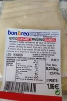 Mängden socker i Queso havarti madurado danés