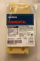 Mängden socker i Emmental