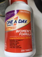 Mängden socker i One a day women’s formula
