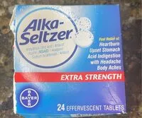 Mängden socker i Alka Seltzer
