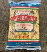 Mängden socker i Mini ravioli