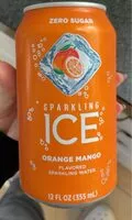 Mängden socker i Orange mango flavored sparkling water