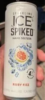 Mängden socker i Sparkling Ice Spiked Hard Seltzer
