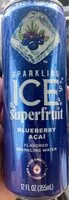 Mängden socker i Sparkling ice superfruit