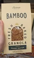 Mängden socker i Bamboo granola quinoa peanut butter