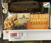 Mängden socker i Sweet earth big sur frozen breakfast burrito