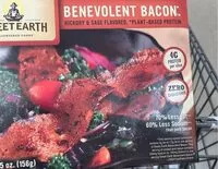 Mängden socker i Sweet earth hickory & sage benevolent bacon