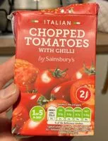 Mängden socker i Italian chopped tomatoes