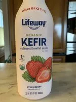 Mängden socker i Strawberry kefir cultured lowfat milk, strawberry