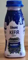 Mängden socker i Lifeway Kefir low fat cultured milk smothie blueberry