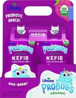 Mängden socker i Probugs goo berry pie kefir pouches