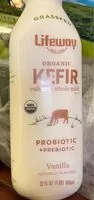 Mängden socker i Organic Kefir Vanilla
