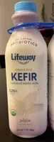 Mängden socker i Organic kefir cultured whole milk