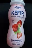Mängden socker i KEFIR cultured lowfat milk (strawberry)