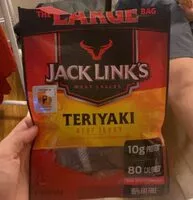 Mängden socker i Teriyaki beef jerky