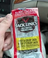 Mängden socker i Jack links beef and colby jack