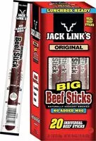 Mängden socker i Jack links beef sticks original ounce great protein