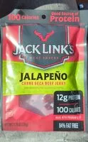 Mängden socker i Jack link's Beef Jerky Jalapeno