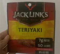 Mängden socker i teriyaki beef jerkey