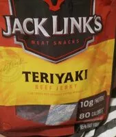 Mängden socker i Jack link's teriyaki small peg bag