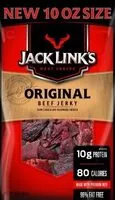 Mängden socker i Jack Link's, Original Beef Jerky large peg bag