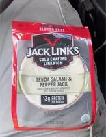 Mängden socker i Genoa salami & monterey jack cheese with jalapeno peppers