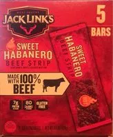 Mängden socker i Sweet Habanero Beef Strip