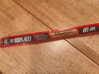 Mängden socker i Jack links Original Beef Stick large single
