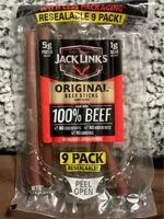 Mängden socker i beef sticks