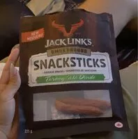 Mängden socker i Snacksticks de dinde