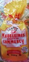 Mängden socker i madeleine recette de commercy