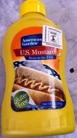Mängden socker i U.S. Mustard