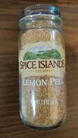 Mängden socker i Spice Islands Lemon Peel
