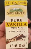 Mängden socker i Pure Vanilla Extract