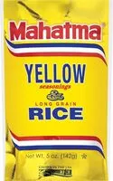 Mängden socker i Yellow rice