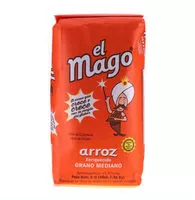 Mängden socker i El Mago, Arroz Grano Mediano