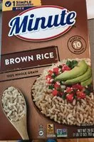 Mängden socker i Instant whole grain brown rice