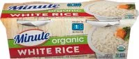 Mängden socker i Ready to serve organic white rice cups