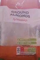 Mängden socker i Ground almonds