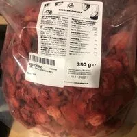 Mängden socker i Fraises Lyophilisées