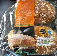 Mängden socker i 4 oatmeal deli Rolls