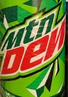 Mängden socker i Mountain dew