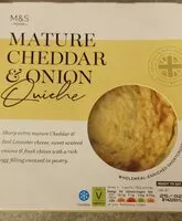 Mängden socker i Mature cheddar and onion